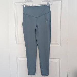 Athletic Leggings Sage Green Large Yoga By CARDIO BUNNY European Brand Leggins